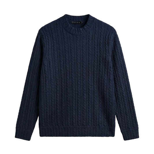 CABLE KNIT SWEATER