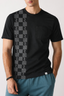 ZAURA Checkline Signature Tee