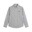 ZAURA Ash Stripe Signature Shirt