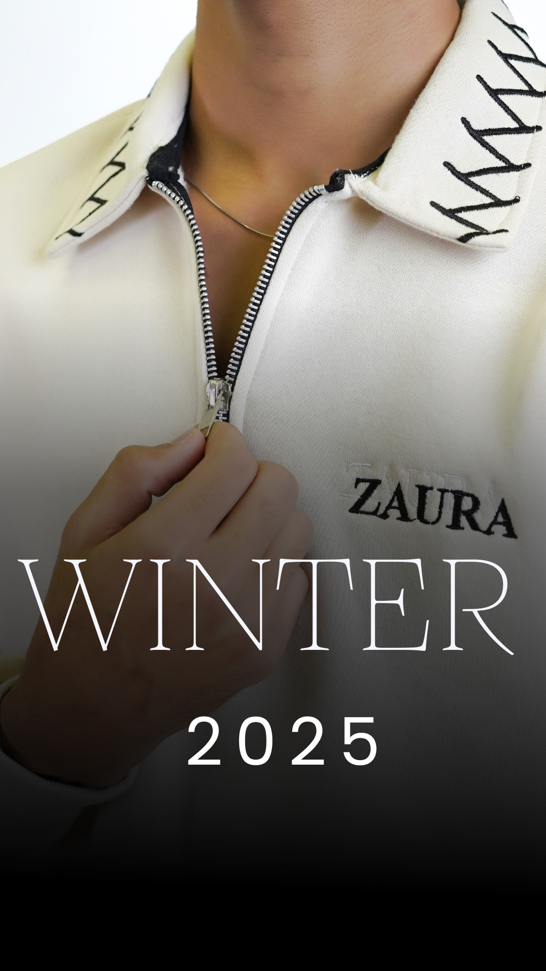 Zipper Sweat Shirt