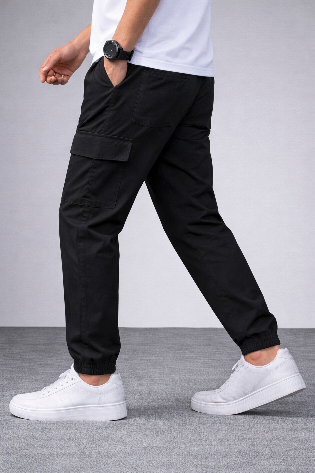 Cargo Pant Beige Closed Grip