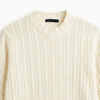 CABLE KNIT SWEATER