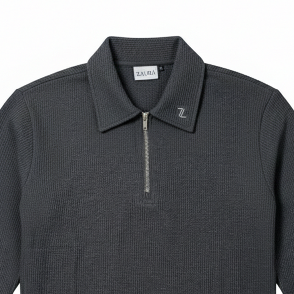 OLD MONEY ZIPPER POLO