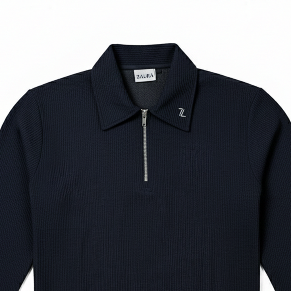 OLD MONEY ZIPPER POLO