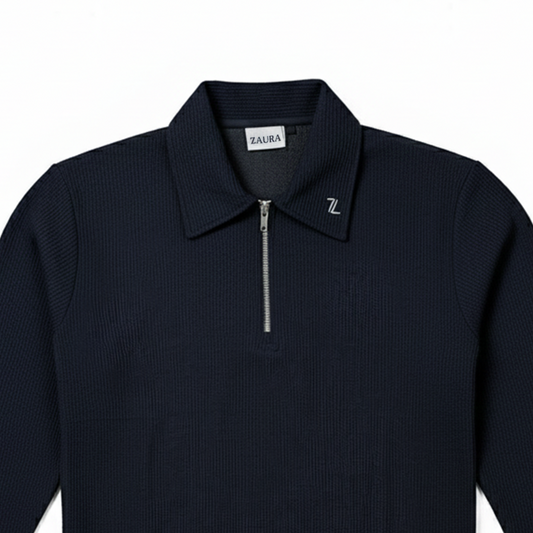 OLD MONEY ZIPPER POLO