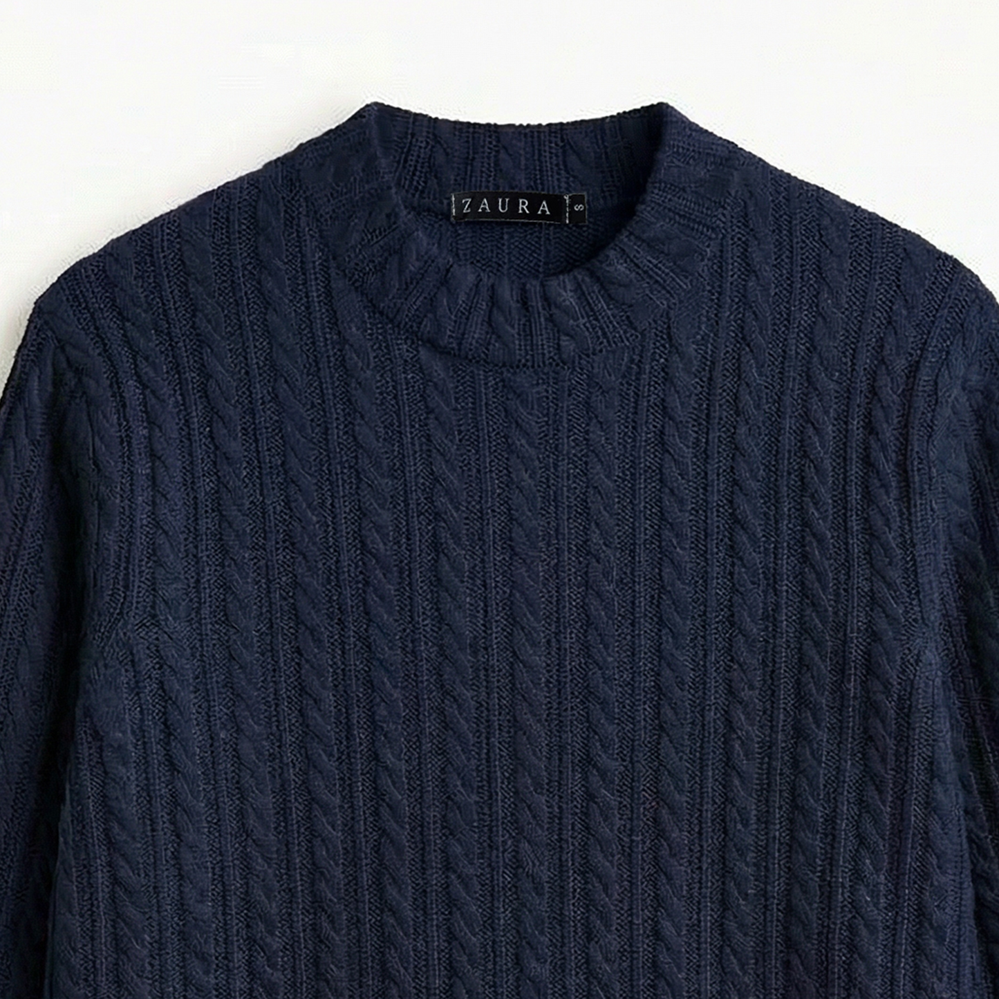 CABLE KNIT SWEATER