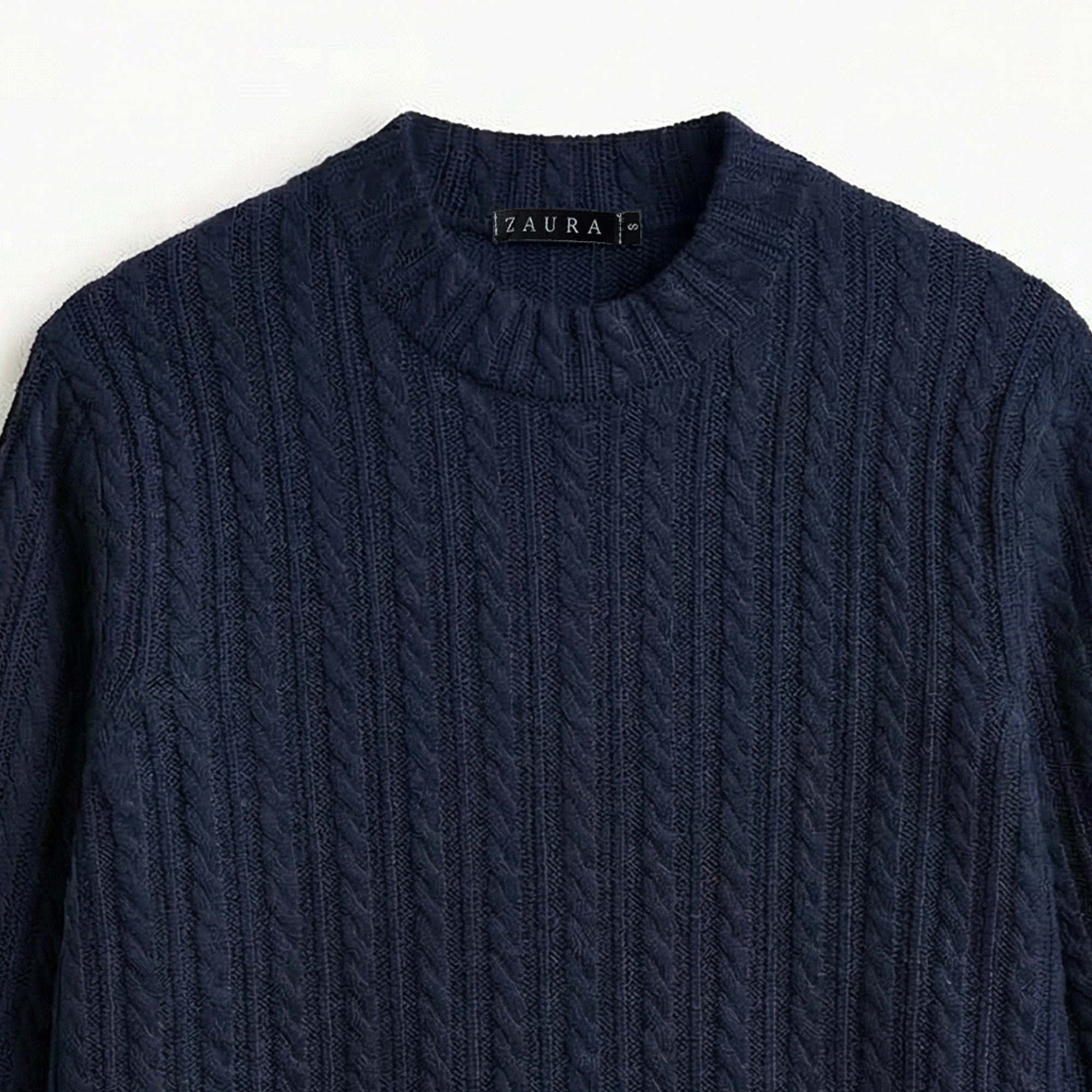 CABLE KNIT SWEATER