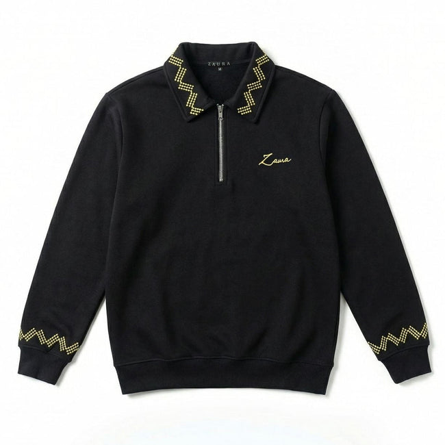 OLD MONEY ZIPPER SWEATSHIRT Hover Image