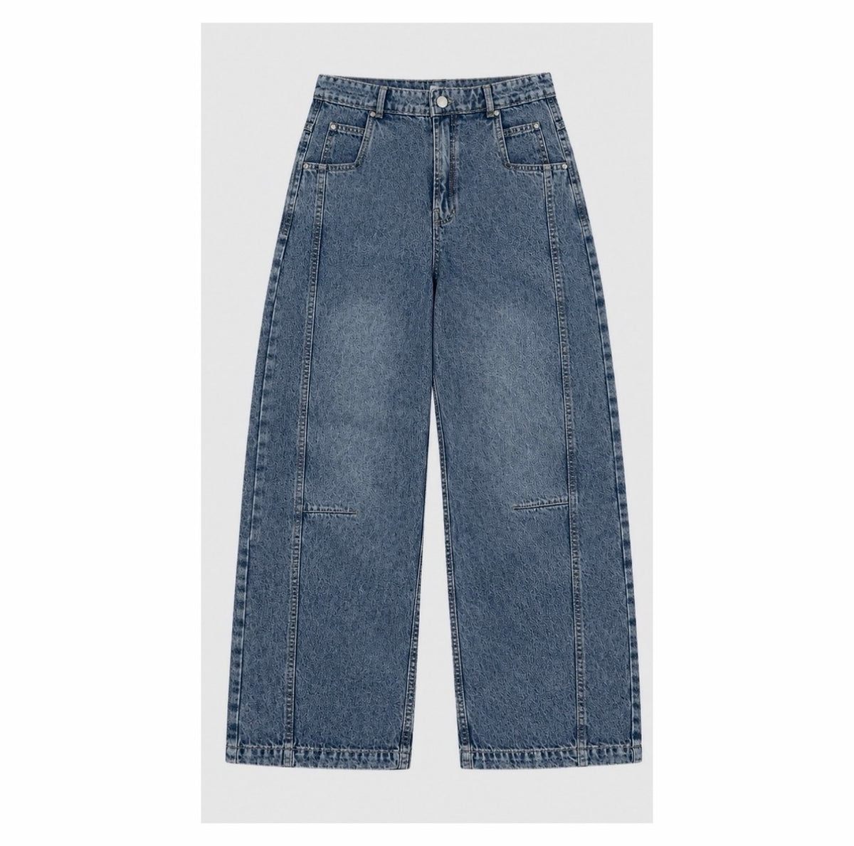 Zaura Vintage wash baggy jeans ( unisex )