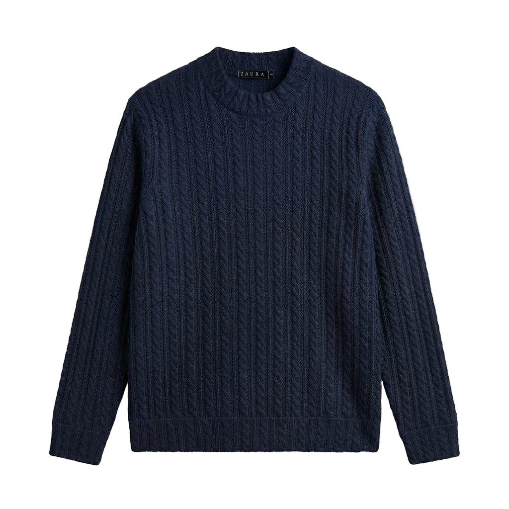 CABLE KNIT SWEATER