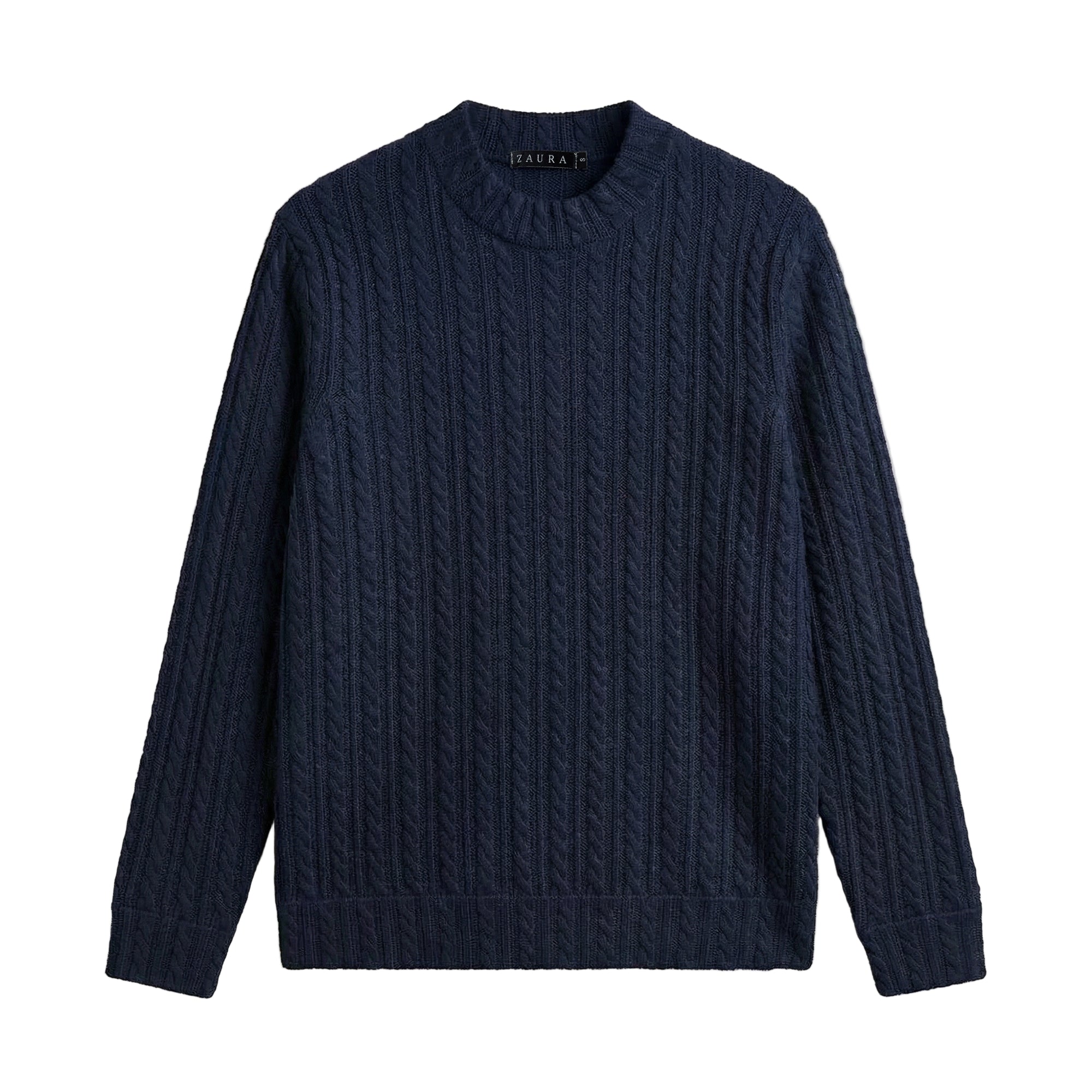 CABLE KNIT SWEATER