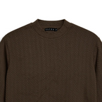 CABLE KNIT SWEATER