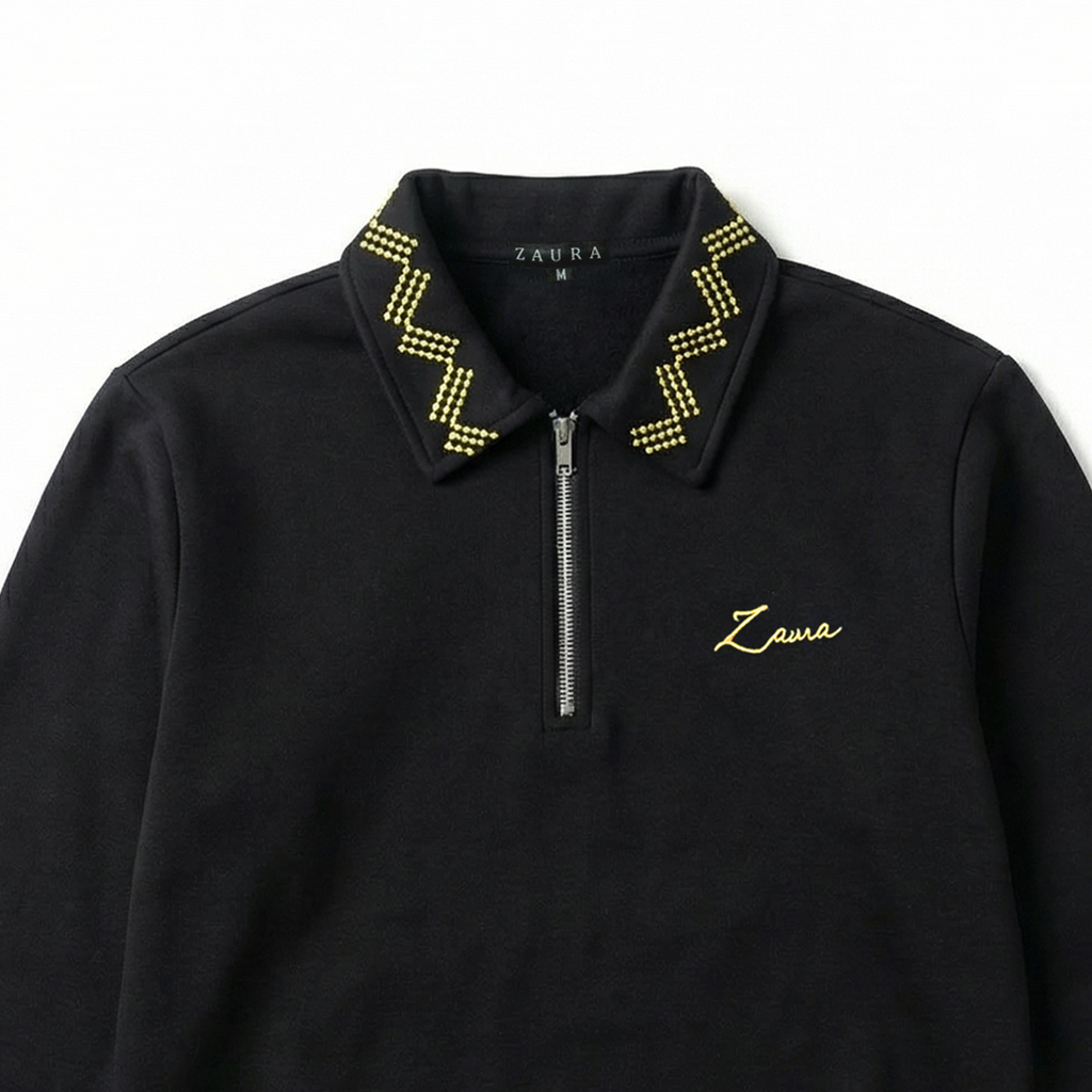OLD MONEY ZIPPER SWEATSHIRT