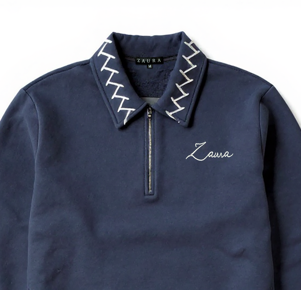 OLD MONEY ZIPPER SWEATSHIRT