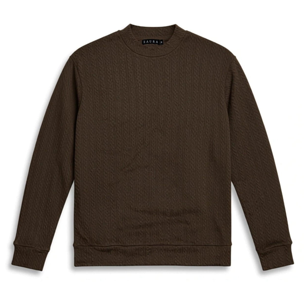 CABLE KNIT SWEATER