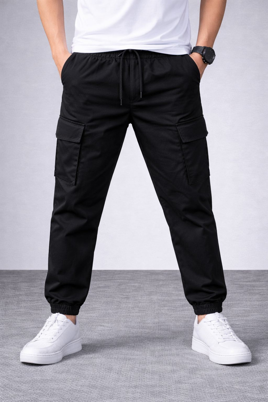 Cargo Pant Beige Closed Grip