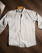 ZAURA Sky Stripe Signature Shirt