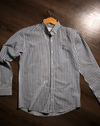 ZAURA Oxford Blue Stripe Shirt