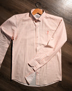 ZAURA Sandstone Stripe Shirt