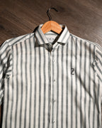 ZAURA Ash Stripe Signature Shirt