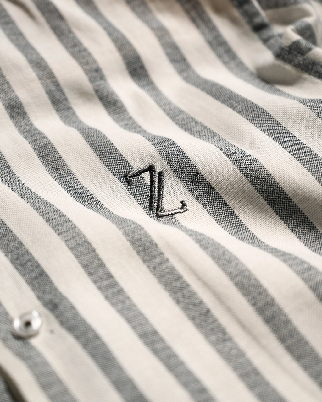 ZAURA Ash Stripe Signature Shirt