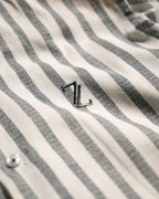ZAURA Ash Stripe Signature Shirt