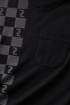 ZAURA Checkline Signature Tee