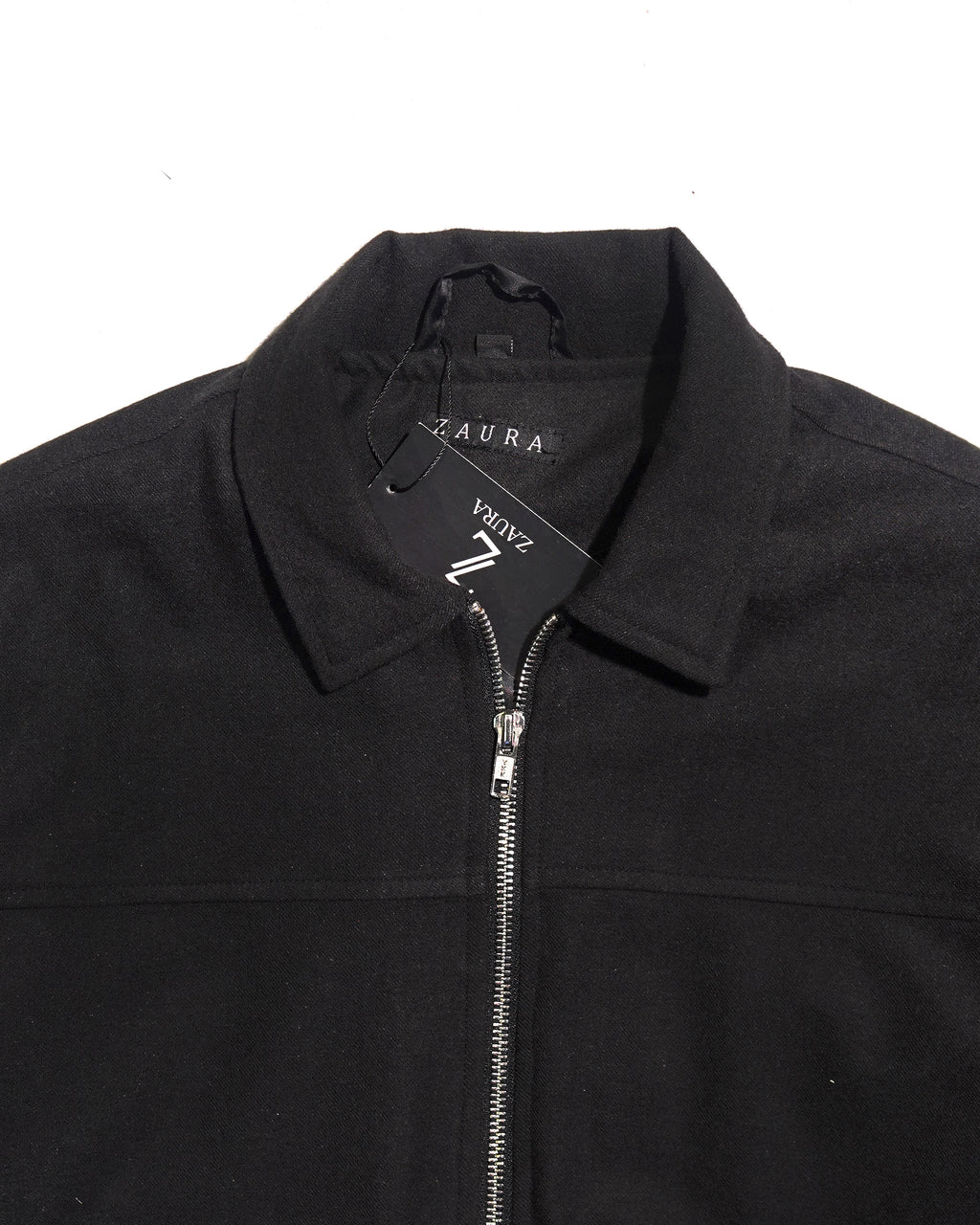 ZAURA Signature Black Zip Jacket