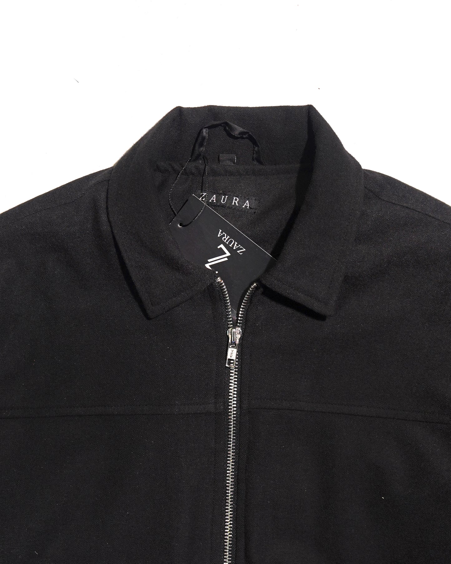 ZAURA Signature Black Zip Jacket