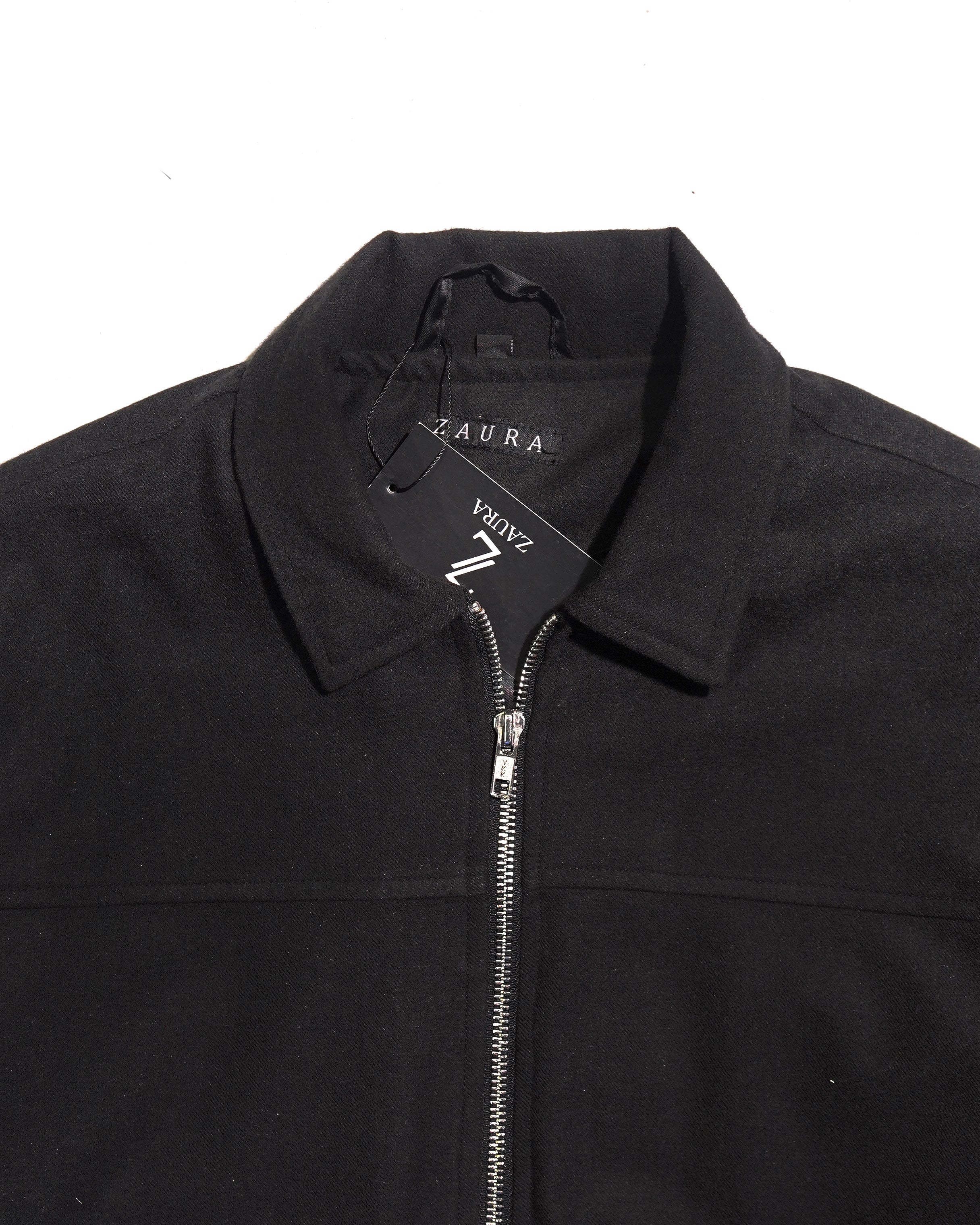 ZAURA Signature Black Zip Jacket