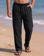LINEN TROUSER BLACK (khaddar)