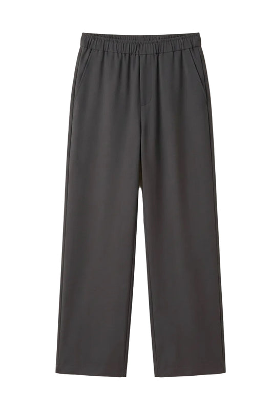 Ash Grey Tailored Trousers
