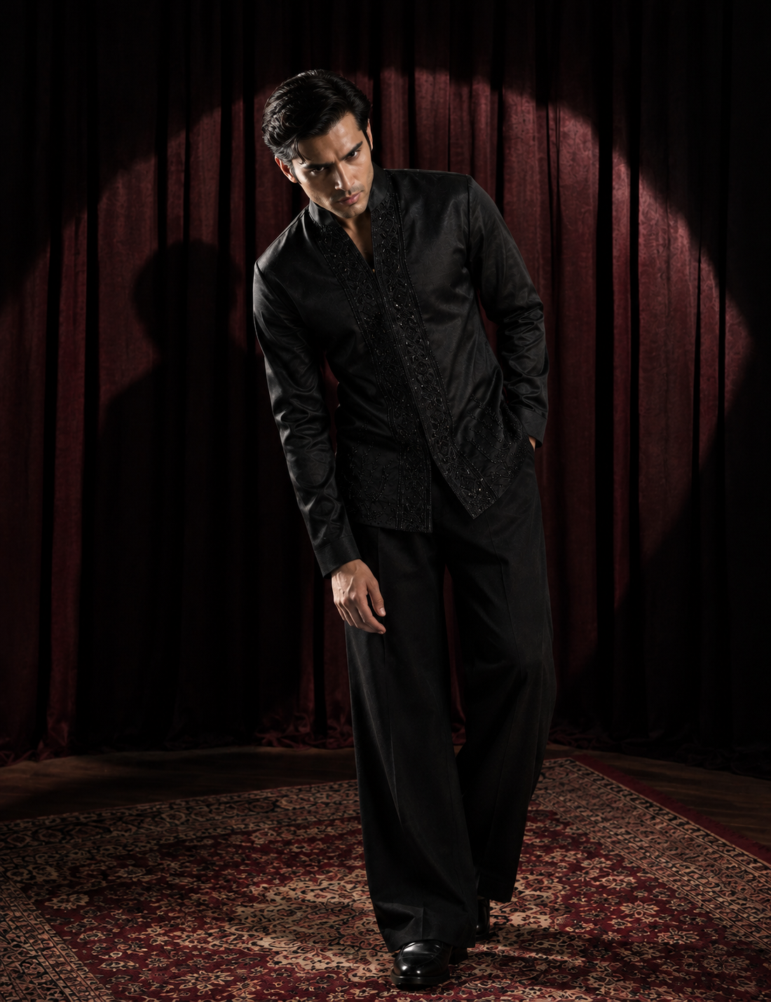 Noir Royale Shirt — royal, premium feel
