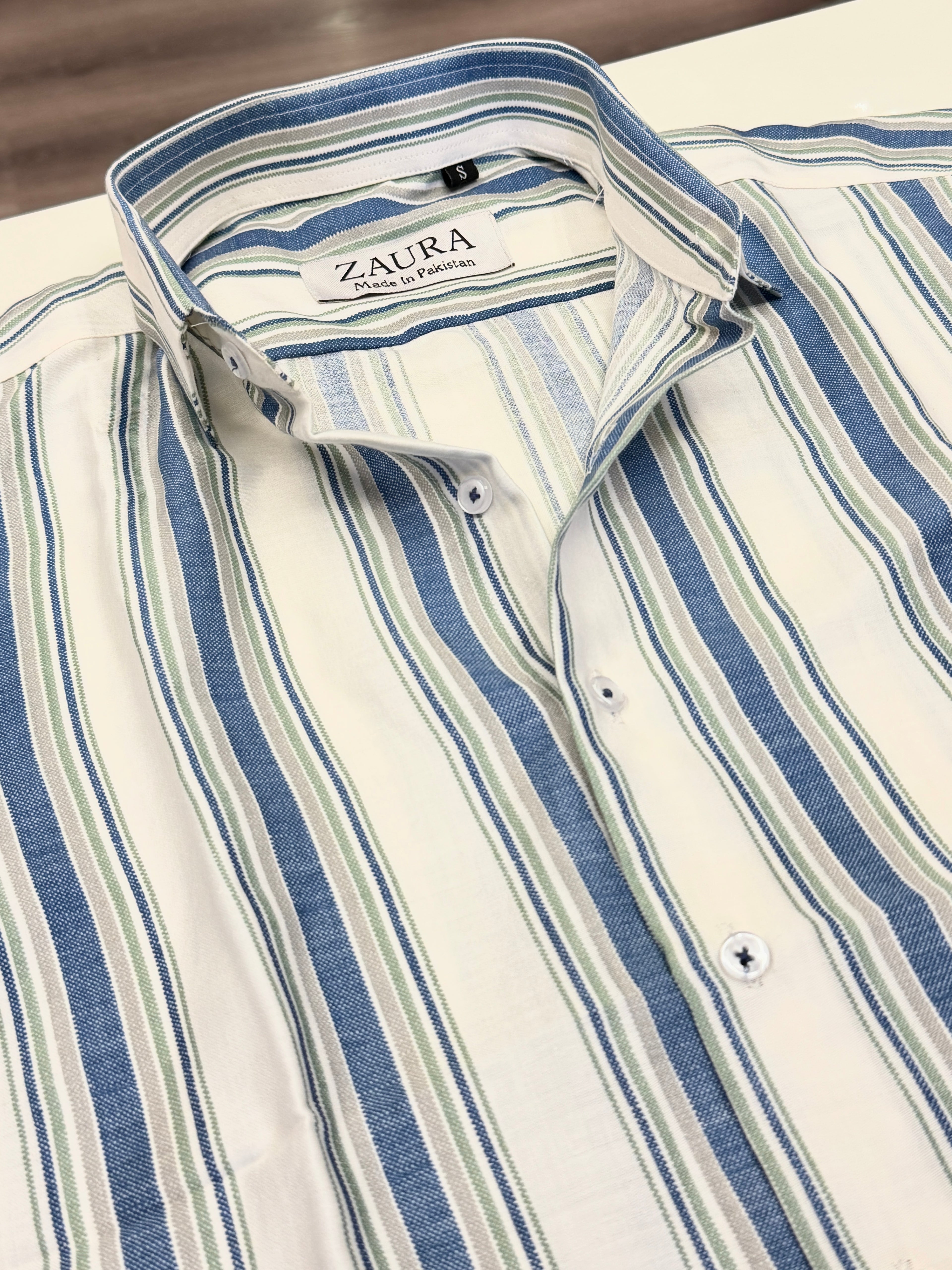 Striped Short Sleeve Shirt Classic Summer Essential