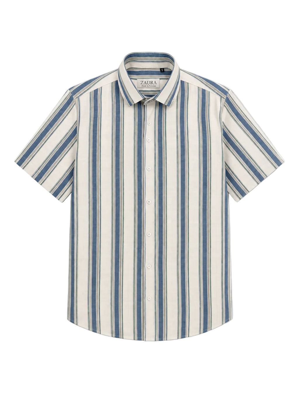 Striped Short Sleeve Shirt Classic Summer Essential