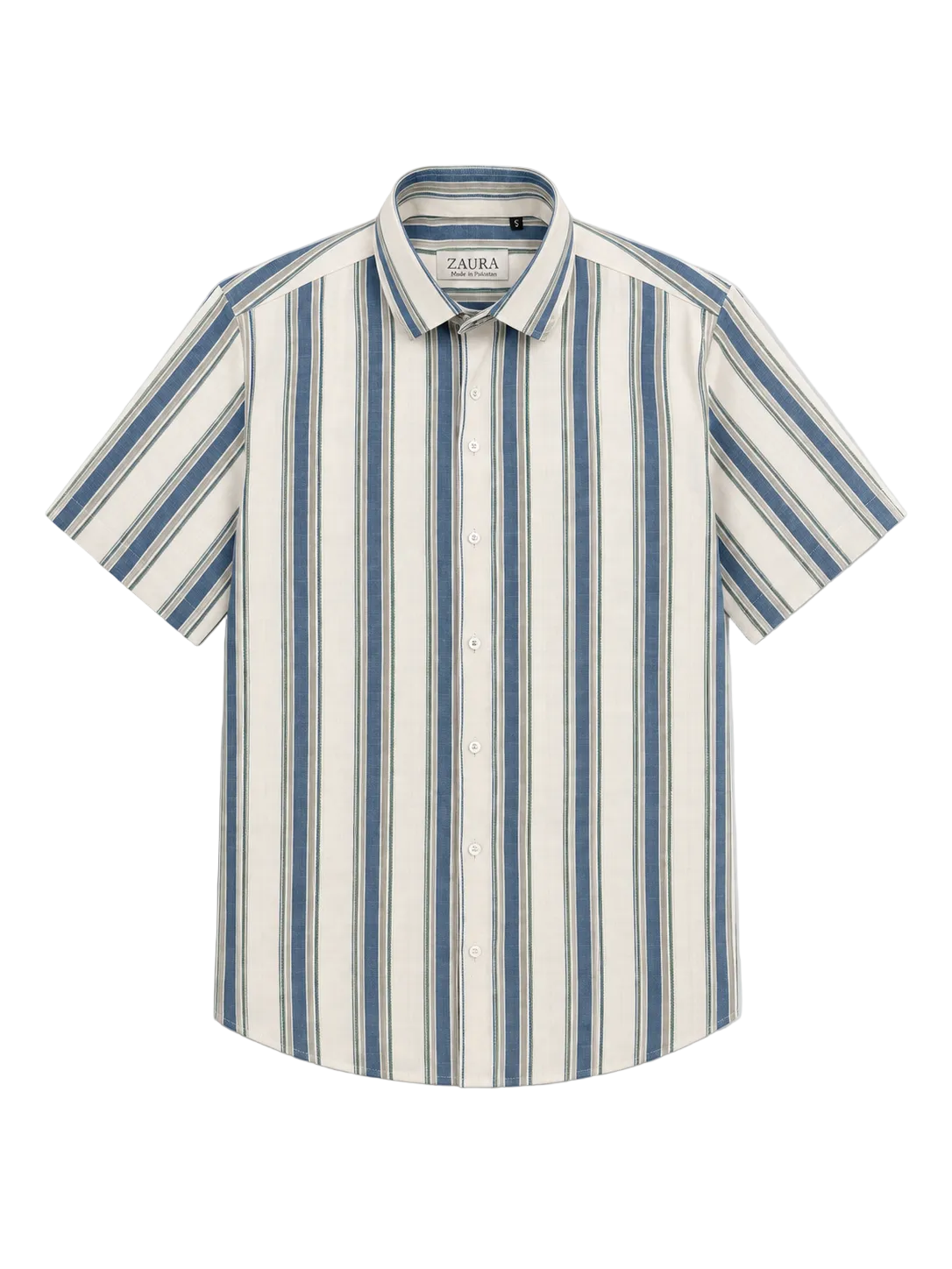 Striped Short Sleeve Shirt Classic Summer Essential