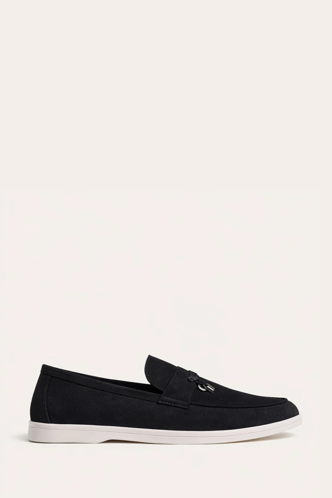 Heritage Buckle Loafers Hover Image