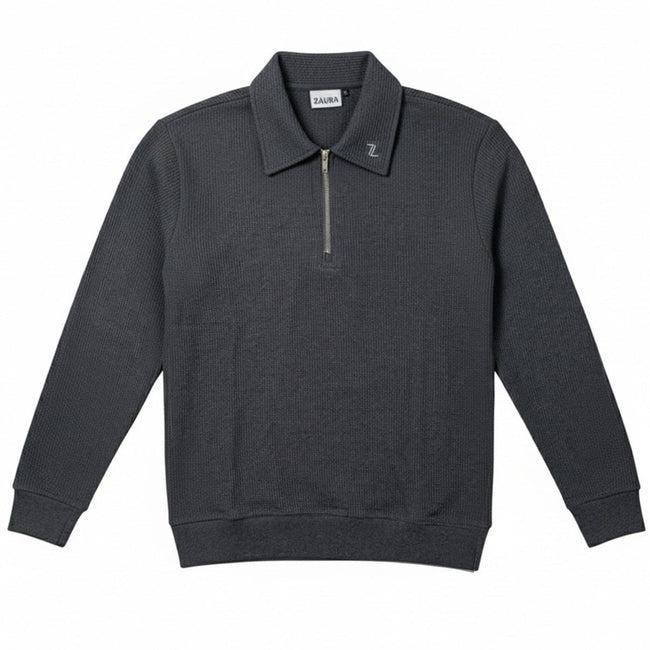 OLD MONEY ZIPPER POLO Hover Image