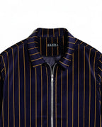 MIDNIGHT PINSTRIPE JACKET
