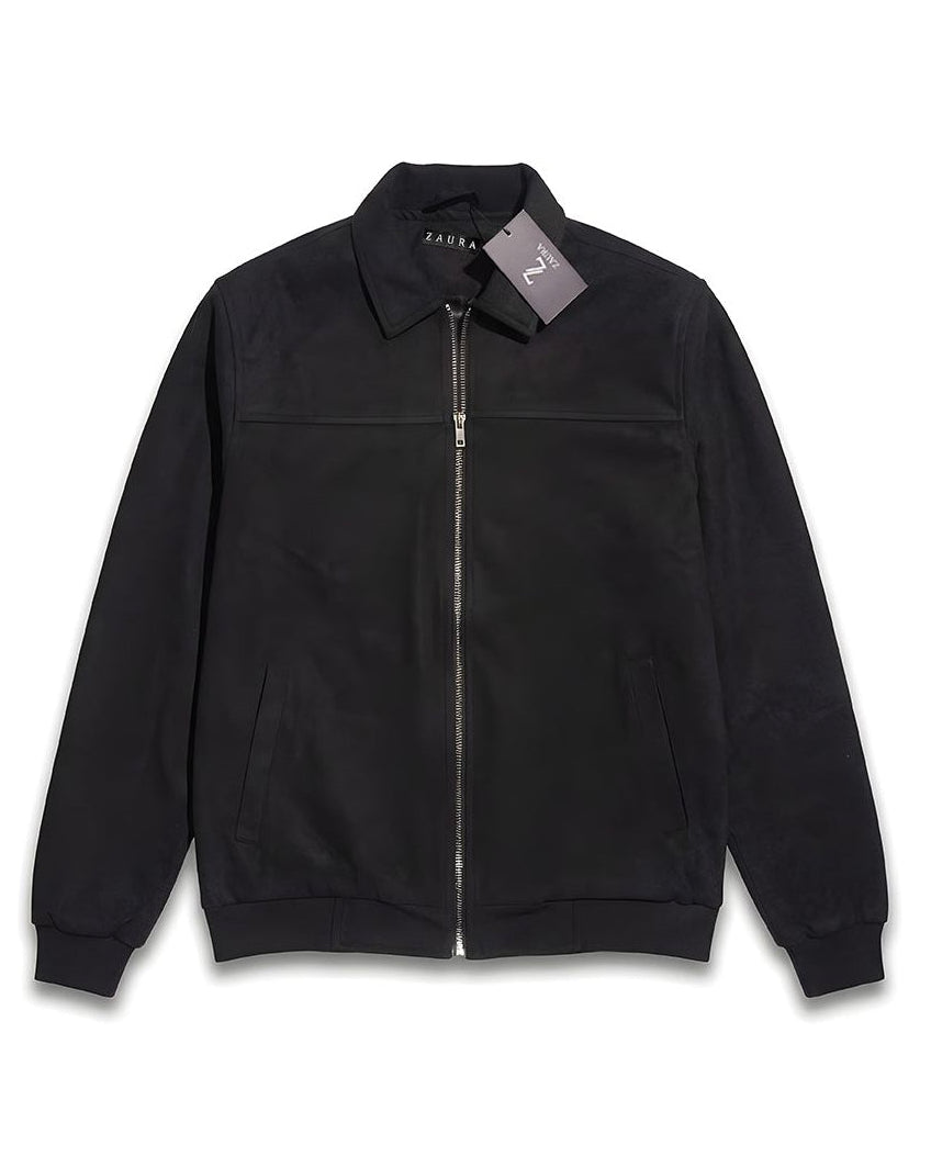 ZAURA Signature Black Zip Jacket