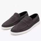Zaura Suede Penny Loafers