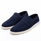 Zaura Suede Penny Loafers