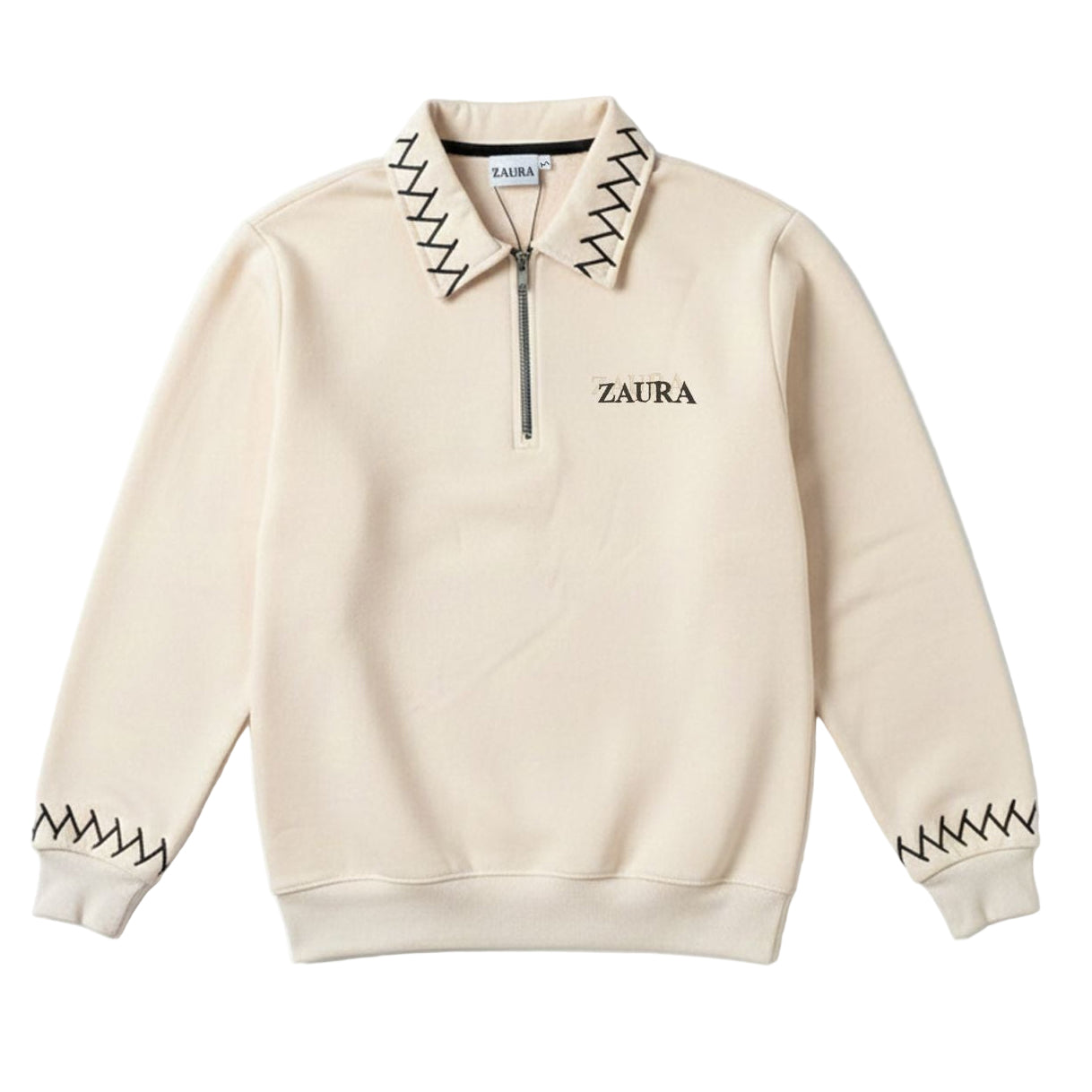 OLD MONEY ZIPPER SWEATSHIRT
