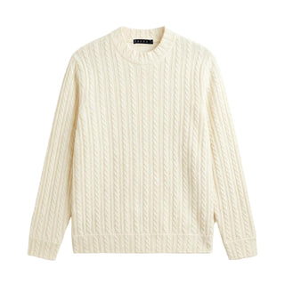 CABLE KNIT SWEATER