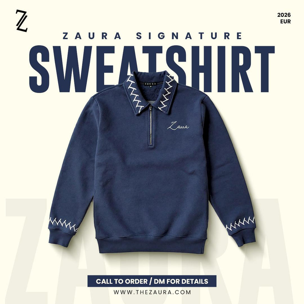 OLD MONEY ZIPPER SWEATSHIRT
