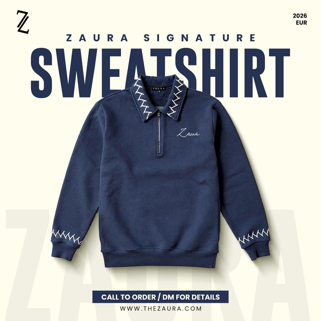 OLD MONEY ZIPPER SWEATSHIRT