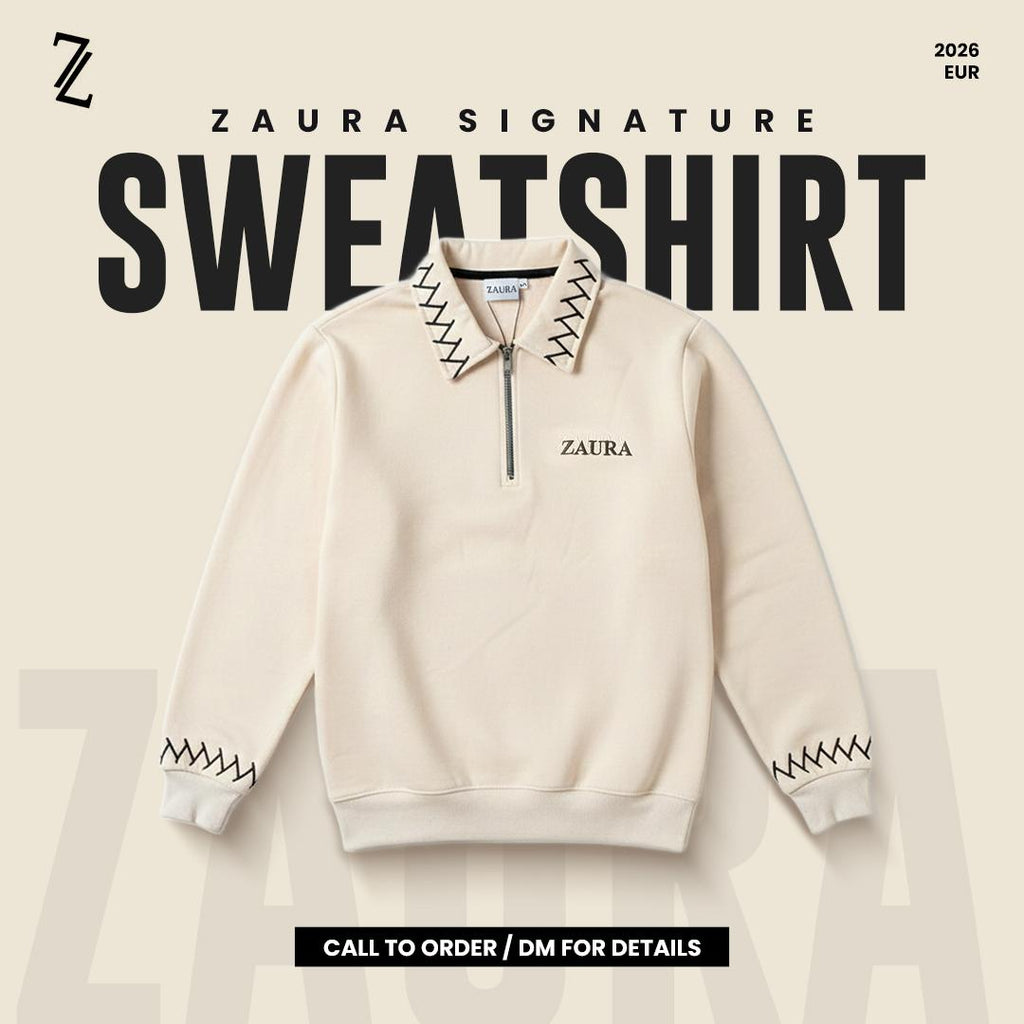 OLD MONEY ZIPPER SWEATSHIRT
