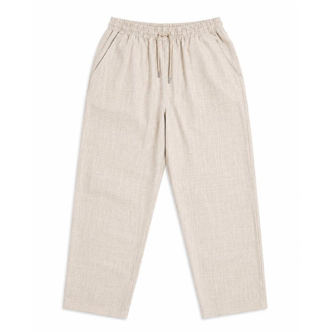 LINEN TROUSER BEIGE Hover Image