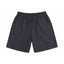 BLACK LINEN SHORTS