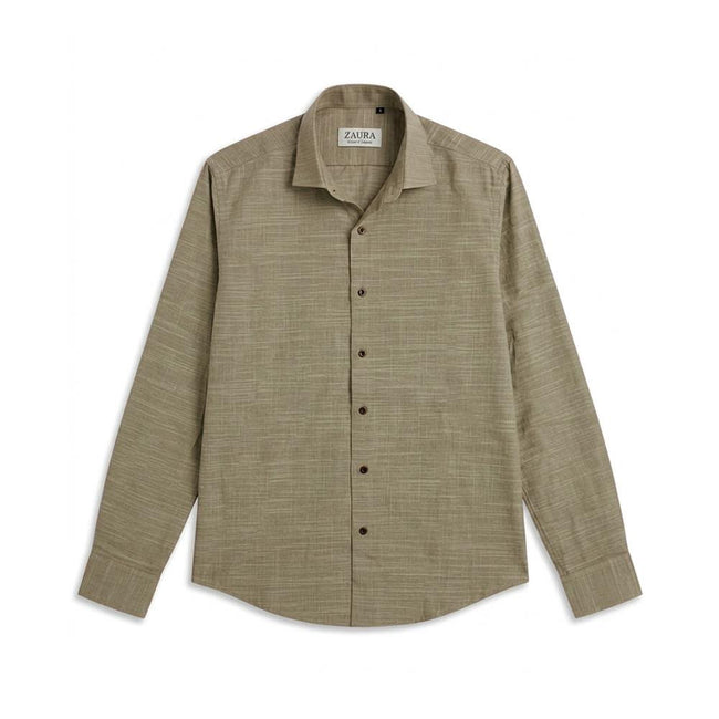 LINEN SHIRT BEIGE Hover Image